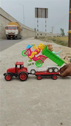 Remote Control Jcb And Dumper Truck Unboxing And Testing Short Video ||Masti video toy