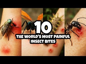 The 10 Most Painful Insect Bites in the World