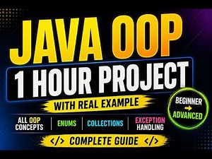 🔴 Java OOP Concepts Explained with Real Project 🔥 | Enums, Polymorphism, Inheritance