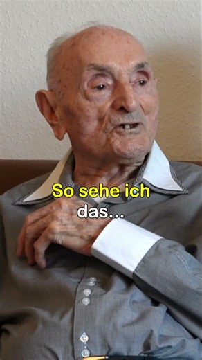 Lebensweisheiten eines 101-Jährigen