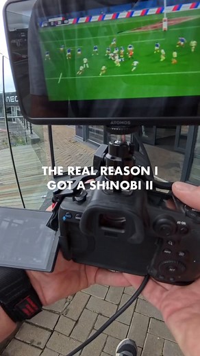 What would you do with the Shinobi II? We already know what Gunther does with it... Watch the full Atomos Shinobi II review live now! | Outdoorphoto