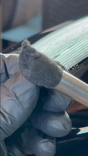 Removing a Dent on a Motorcycle Fender!