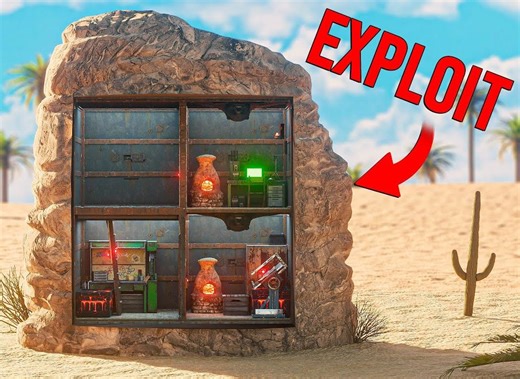 Rust——PrinceVidz制作    我因为这个基地的设计被Rust踢出服务器了