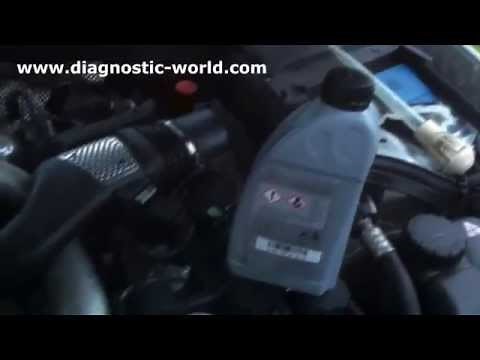 Mercedes E Class W211 Power Steering Top Up Fluid Type
