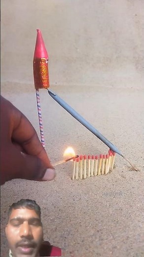 trending crackers experiment video.