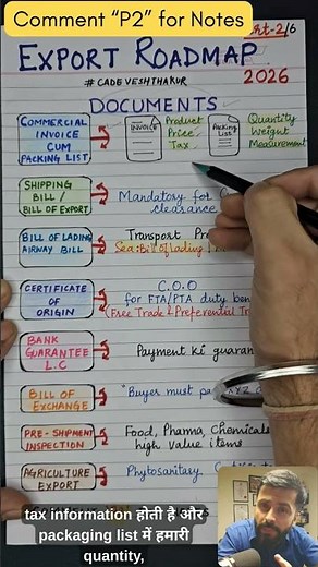 📌Invoice vs Packing List? Export Basics #shorts