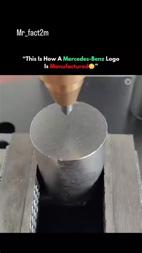 mr2m on Instagram: "Ever wondered how the iconic Mercedes-Benz logo is manufactured? Watch as precision machines craft this legendary emblem with perfection and detail. From raw material to a flawless finish, every step shows why this logo is a true symbol of luxury and engineering excellence. Would you like to see how other famous logos are made? Comment below!↓ Like this content? Then Follow:@mr_fact2m WEALTHY Media: unknown (DM FOR CREDIT OR REMOVAL"
