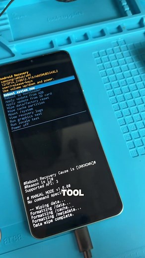 Reparando un samsung con problemas de software #reparaciondecelulares #software