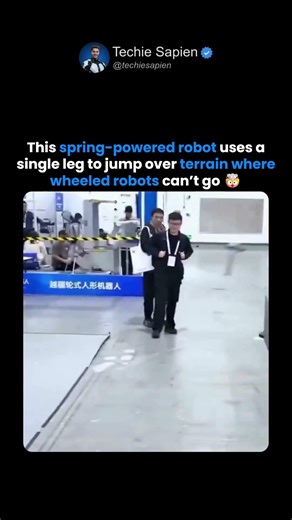 Engineers Built a Jumping Robot That Travels Without Wheels 🤯