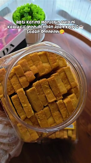 Roti Majerin Gula: Resipi Roti Kering Manis Tradisional