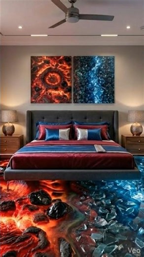 THIS FLOOR is CRAZY 😱 lava and ice floor transformation