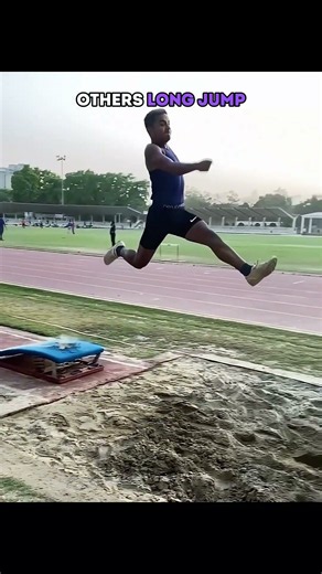 Others Long Jump VS This One ☠️ | #shorts