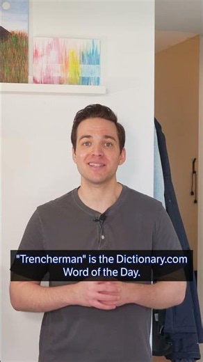 Word of the Day: trencherman