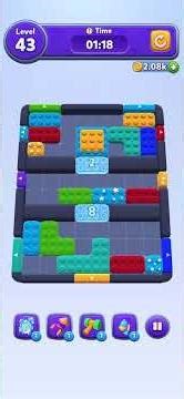 Level 43 Color Block Jam Walkthrough