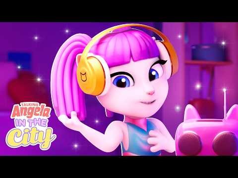 Noisy Neighbors! 🔊🙉 Talking Angela: In The City | Cartoons for Kids