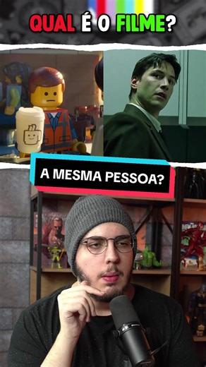 Teoria do Filme Matrix em Lego: A Mesma Pessoa?