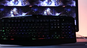 Watch Pictek Gaming Keyboard and Mouse Combo, Wired LED RGB Backlit with Multimedia Keys Wrist Rest, 25... on Amazon Live