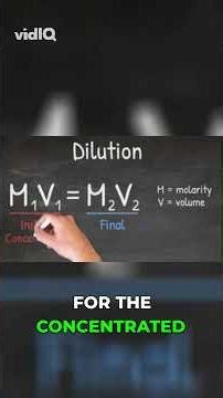 M1V1=M2V2 Explained: Master Dilution Formula!
