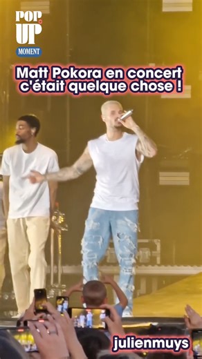 Matt Pokora en concert c'était quelque chose ! | Pop Up