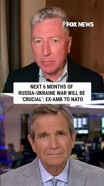 Next 6 months of Russia-Ukraine war will be ‘CRUCIAL’: Ex-Amb to NATO #shorts #foxnews #news