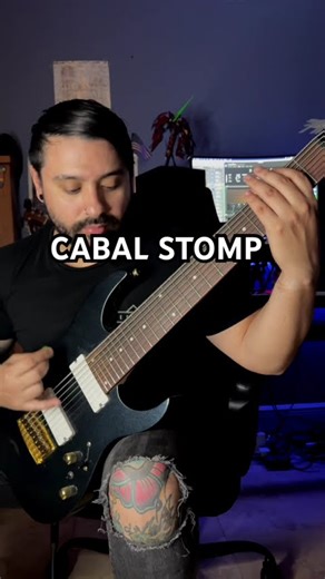 Cabal Stomp on 8-string guitar #destiny2community #destiny2 #guitar #shorts