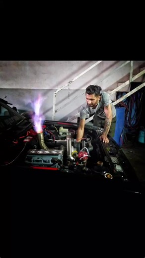 Car Engine Repair: Turbocharger Testing in Garage