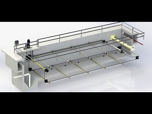 Rectangular clarifier animation