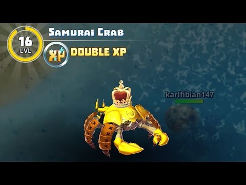 Samurai Crab Becomes The King of Crabs 🤴👑