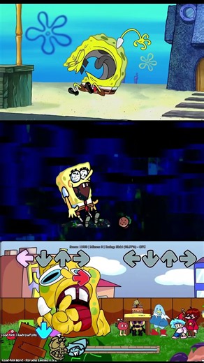 SpongeBob "Ready or Not" Scene But It's FNF Mods (Original vs Pibby vs Dehydrated)