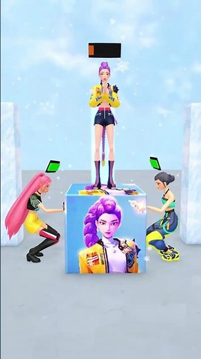 Rumi Mira Zoey Dance to get the Magic Key #kpopdemonhunters