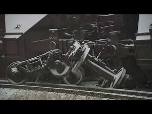 Freight train derailment on West Side, video shows