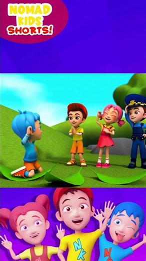 Wee-woo, Police Rescue Team | Kids Songs and Nursery Rhymes #shorts