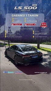 LEXUS LS500 EXECUTIVE 2018 TURBO LOW KM 35RB