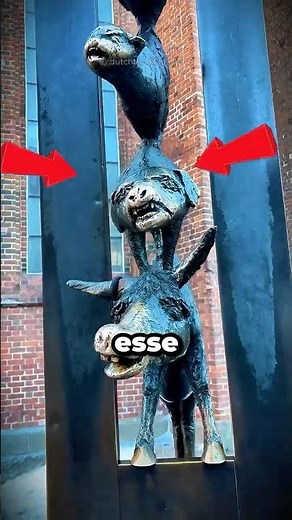 Why some parts of statues are shiny