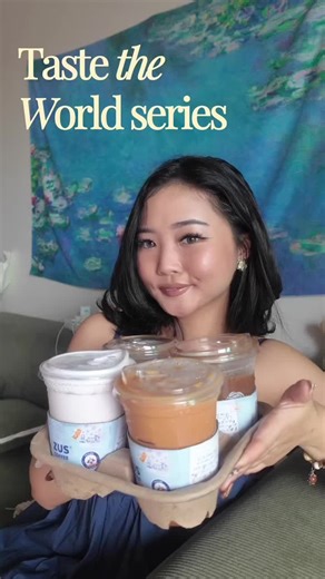 ZUS just launched their Taste the World Series & it includes 4 drinks inspired by 4 different countries! 🌍✨ (Oh, and a really really delicious Ubi-Misu cake that will be restocked on 2nd December 🤭🍰) They’re also doing a mission race so join now to stand a chance to win FREE flight tickets! ✈️ 🎫 Tidak paya tunggu someone else to treat you right, you can do it yourself! <3 #zuscoffee #tastetheworld
