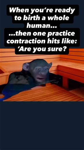 It’s always that one Braxton Hicks that reminds me this whole “I’ve totally got labor in the bag” energy might need a tiny reality check. 😅 Not scared — just suddenly a little less confident for a second while my brain goes: “Okay wow… so we’re really doing this soon.” Pregnancy is wild like that… one minute you feel powerful, the next you’re giving yourself a mini pep talk. Anyone else get those surprise contractions that make you pause for a beat and then bounce right back? 💛 #thirdtrimester