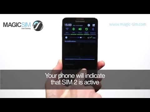 Samsung Galaxy NOTE 3 (SM-N9005) - Dual SIM Adapter - MAGICSIM ELITE- MICRO SIM (NO CUT)