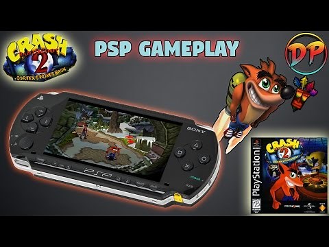 Crash Bandicoot 2: Cortex Strikes Back 1997 - PSP Gameplay