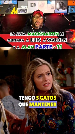 Mack Martin no quiere perder su trabajo por culpa de Alan? Serie dos hombres y medio #humor #comedia