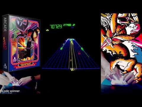 Tempest gameplay - Score 285k