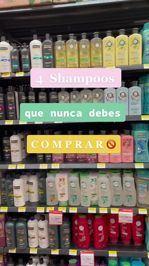 Marcas de Shampoo que Debes Evitar | Consejos de Cabello