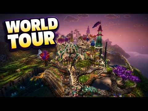 Touring My Viral Minecraft World (Full World Tour)