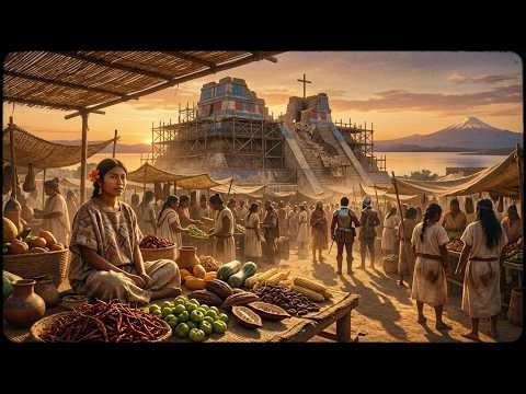 Experience life in the sacred capital of the Aztec Empire under Spanish rule | 1525 AD Tenochtitlan