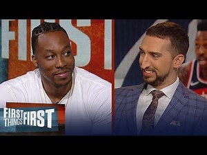 Dwight Howard on Kevin Durant's injury in Game 5, talks LeBron and Lakers | NBA | FIRST THINGS FIRST