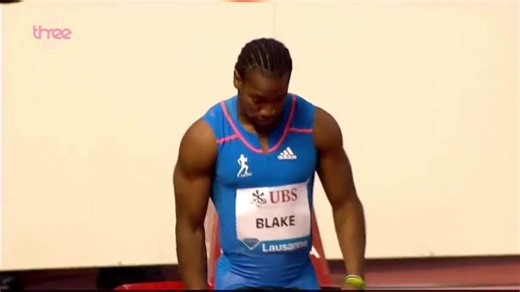 My father——— I love watching this race with my father. Hmmmm He always talking foolishness. O I AM the better sprinter. Like really DAD anyways One thing you should know I really like running with Tyson you always have to come with your A game he don’t play. | Yohan Blake