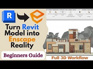 Export Revit to Enscape with Realistic Rendering 🔥 | Revit Enscape Tutorial #RevitToEnscape #Revit