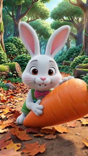 Củ Cà Rốt Biết Chạy! 🥕🐰 Thỏ Bông Đuổi Theo Bữa Sáng | Hoạt Hình 3D Vui Nhộn