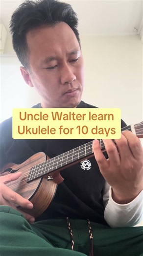 Uncle Walter learn Ukulele for 10 days #newzealand #kiwi #maoriculture #māoriculture #aotearoa