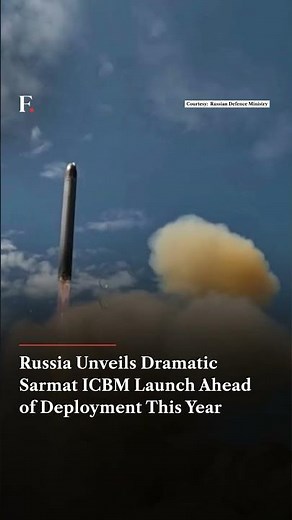 Russia Unveils Sarmat ICBM Launch Ahead of Deployment This Year | N18G