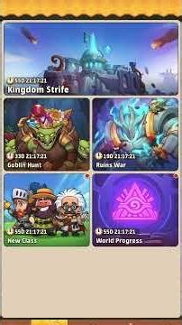 The Land Of Strife (Kingdom Strife) Update - Top heroes #topheroes a#gamingshorts